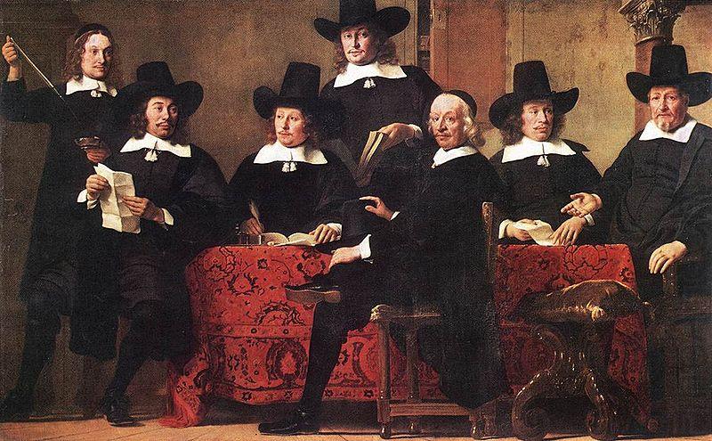 Ferdinand bol Die Vorsteher der Amsterdamer Weinhandlergilde oil painting picture